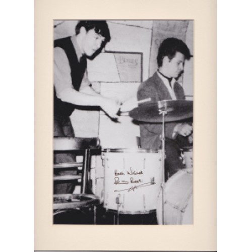 Pete Best Signed 8x10 BEATLES Photo!